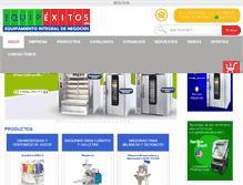 Tablet Screenshot of equipexitos.com